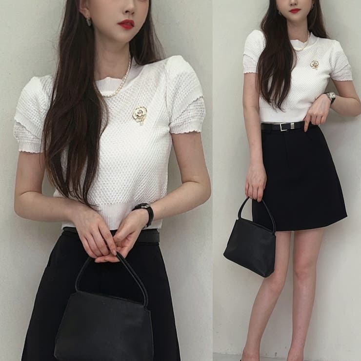 夏服 新作 サマーニットトップス | shoppinggo | 詳細画像10 