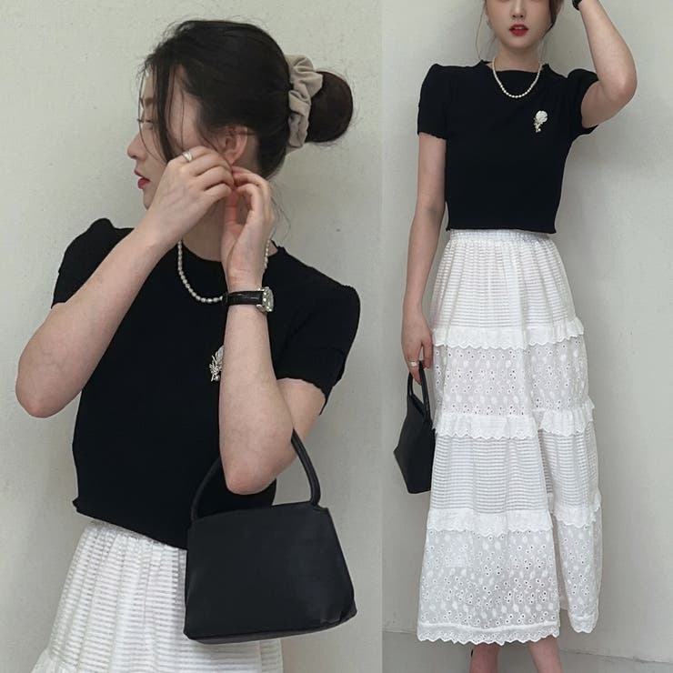 夏服 新作 サマーニットトップス | shoppinggo | 詳細画像14 