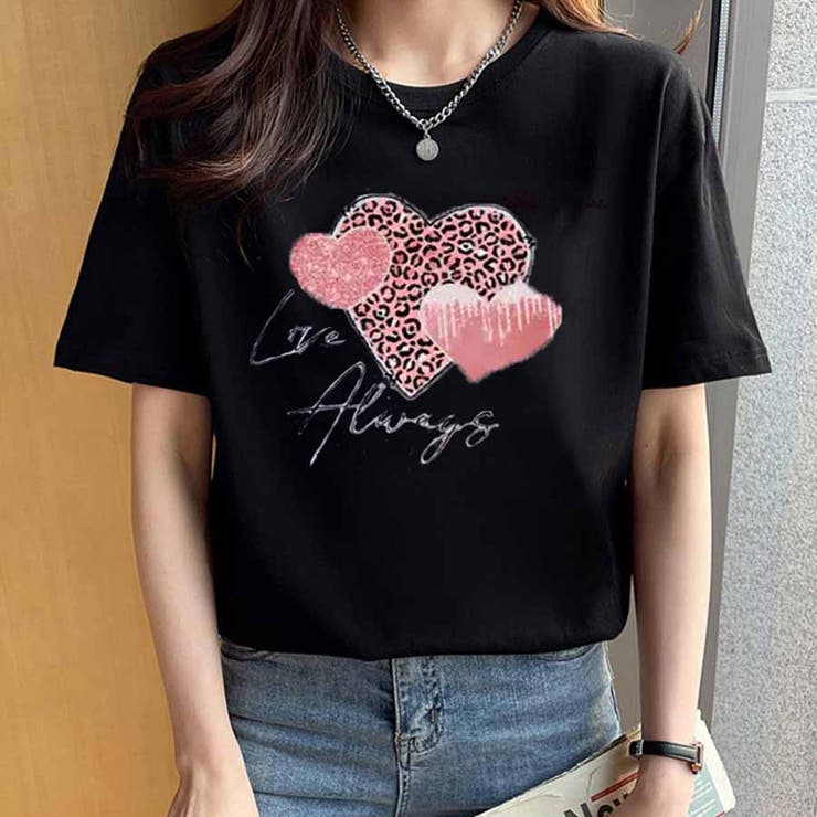 ブラック02 | Tシャツ レディース ゆるT | shoppinggo