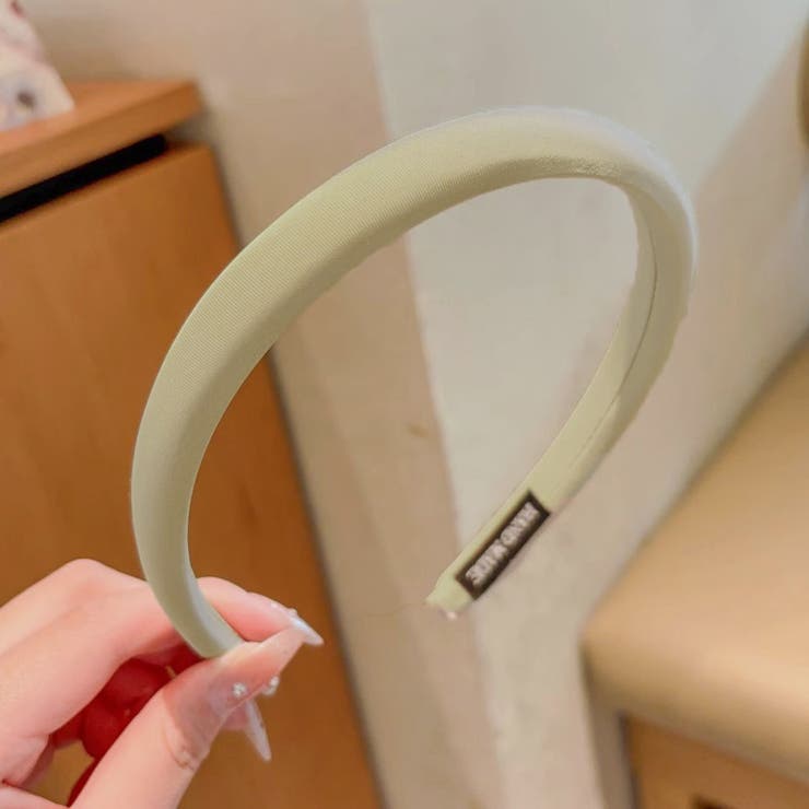 ベージュ | カチューシャ 無地 シンプル | shoppinggo