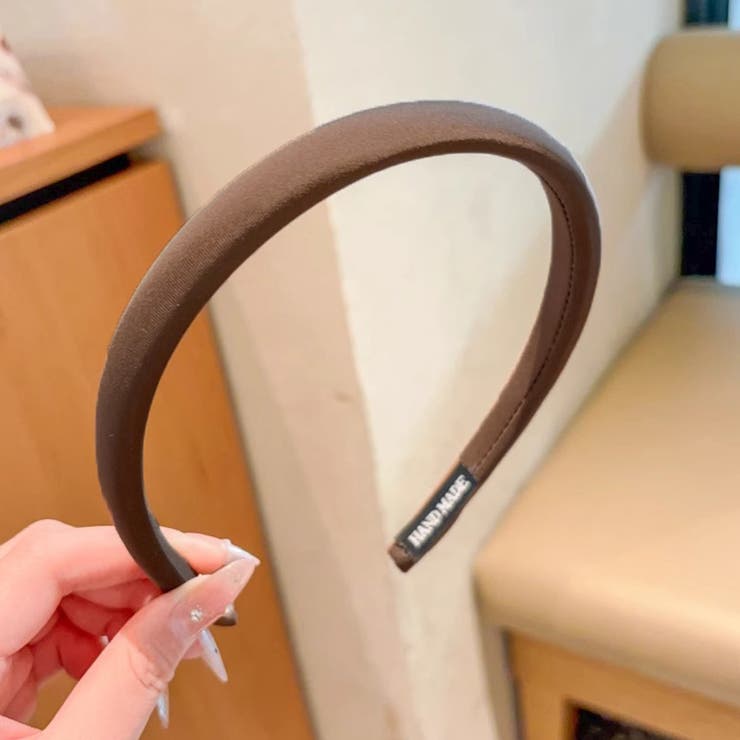 ブラウン | カチューシャ 無地 シンプル | shoppinggo