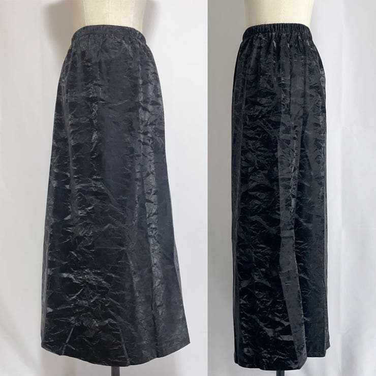 ロングスカート ハイウエストマキシ丈 Aラインスカート | shoppinggo | 詳細画像4 