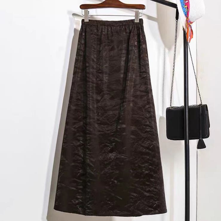 ロングスカート ハイウエストマキシ丈 Aラインスカート | shoppinggo | 詳細画像6 