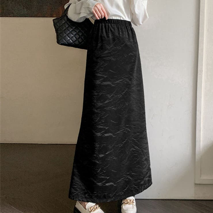 ロングスカート ハイウエストマキシ丈 Aラインスカート | shoppinggo | 詳細画像11 
