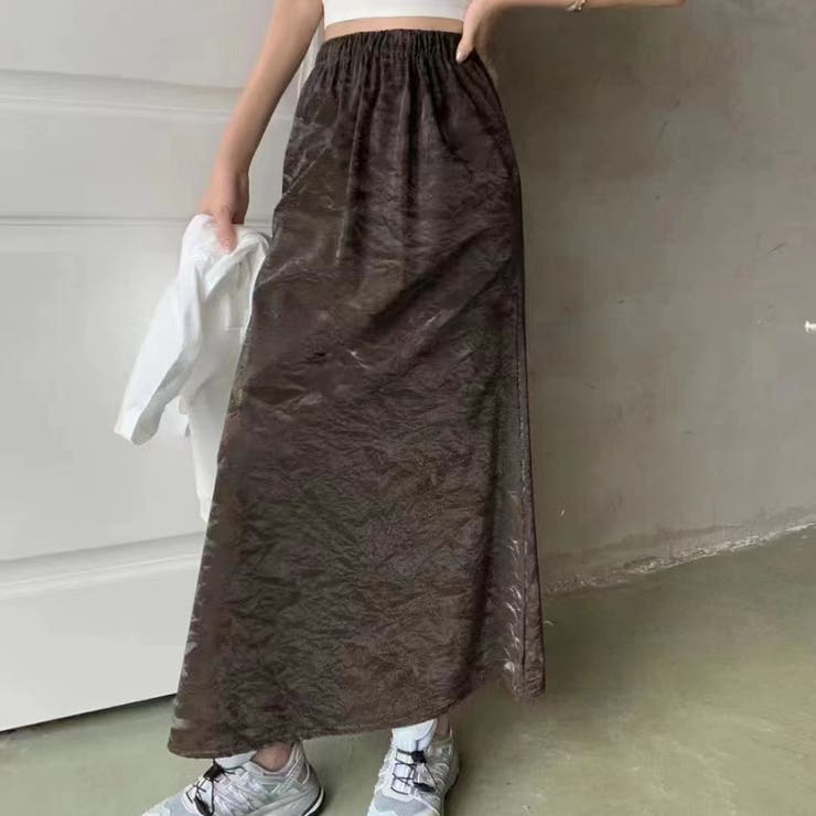 ロングスカート ハイウエストマキシ丈 Aラインスカート | shoppinggo | 詳細画像13 