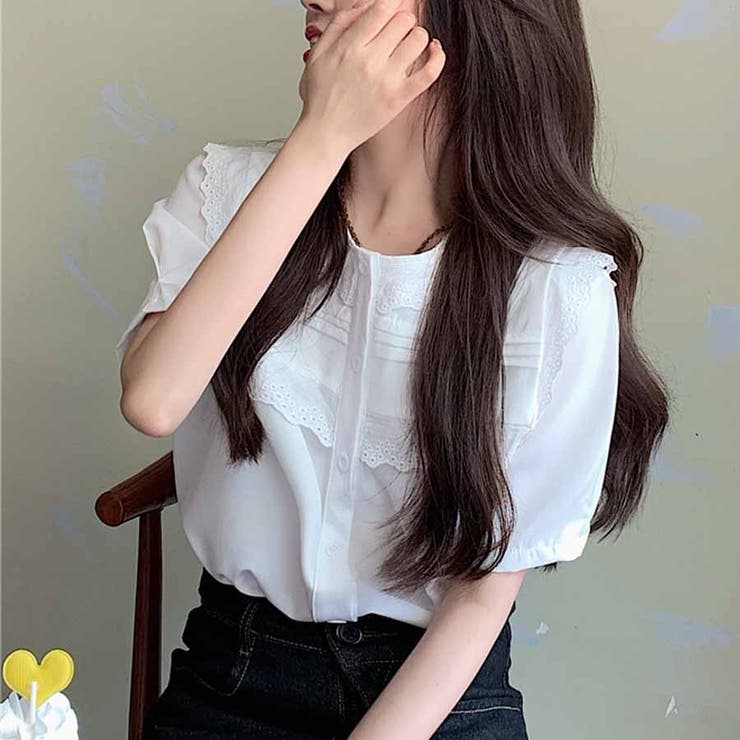 ブラウス ノーカラー レディース | shoppinggo | 詳細画像10 