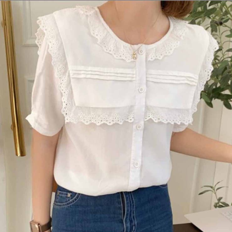 ブラウス ノーカラー レディース | shoppinggo | 詳細画像12 