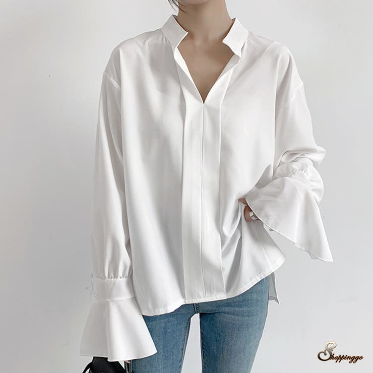 ブラウス シャツ フレア袖 | shoppinggo | 詳細画像7 