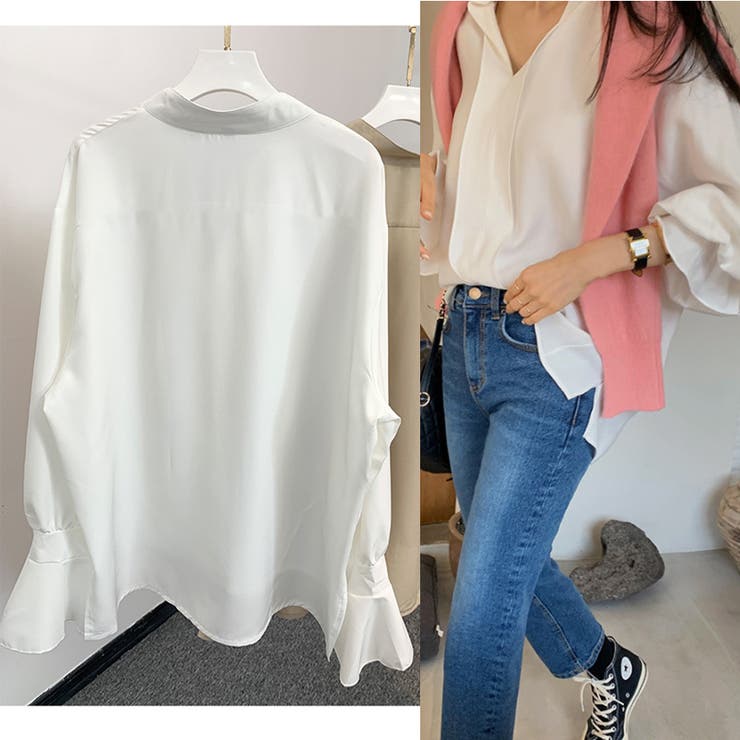 ブラウス シャツ フレア袖 | shoppinggo | 詳細画像4 