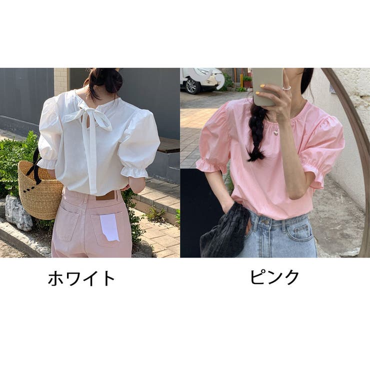 ブラウス バックリボン シャツ | shoppinggo | 詳細画像2 