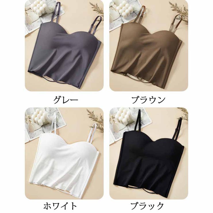 背中あき キャミソール ショート丈 | shoppinggo | 詳細画像2 