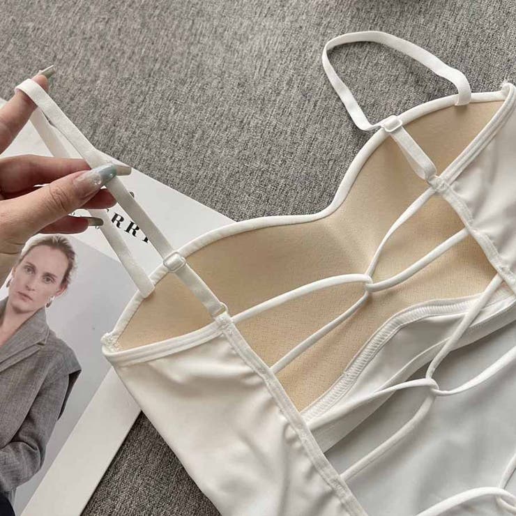 背中あき キャミソール ショート丈 | shoppinggo | 詳細画像6 