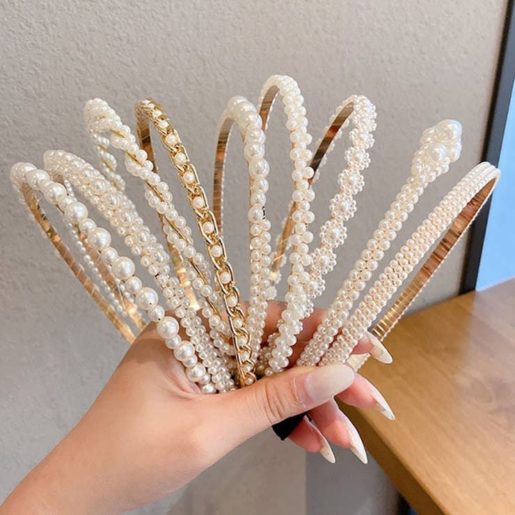 カチューシャ パール 大人 | shoppinggo | 詳細画像4 