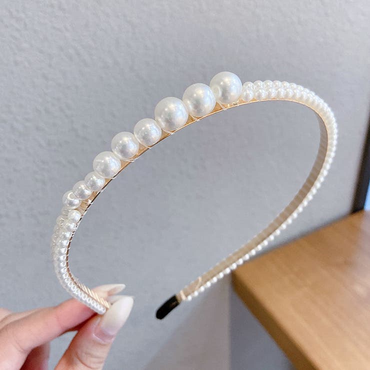 A08 | カチューシャ パール 大人 | shoppinggo