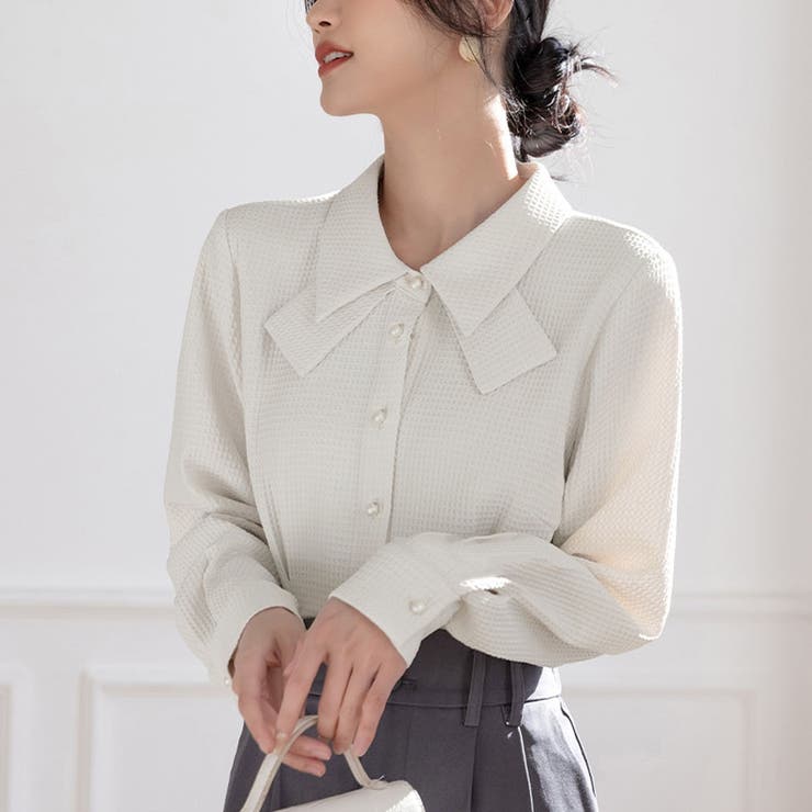 新作ブラウス シャツ トップスシャツ | shoppinggo | 詳細画像4 