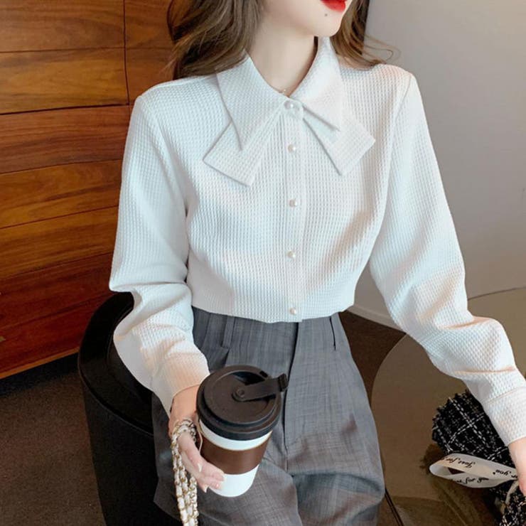 新作ブラウス シャツ トップスシャツ | shoppinggo | 詳細画像12 