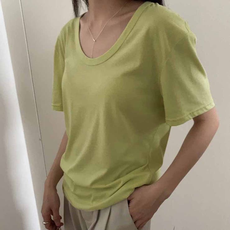 黄緑色 | Tシャツ カットソー 半袖 | shoppinggo