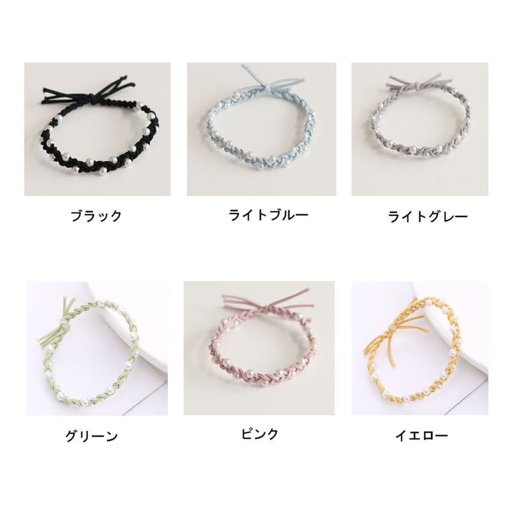 ヘアゴム パール おしゃれ | shoppinggo | 詳細画像2 