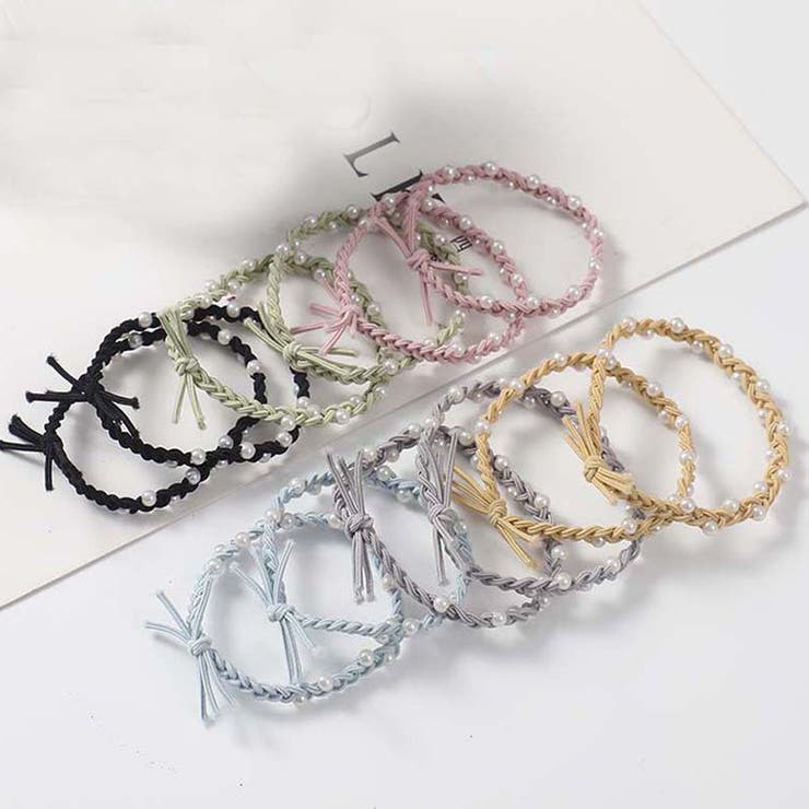 ヘアゴム パール おしゃれ | shoppinggo | 詳細画像5 