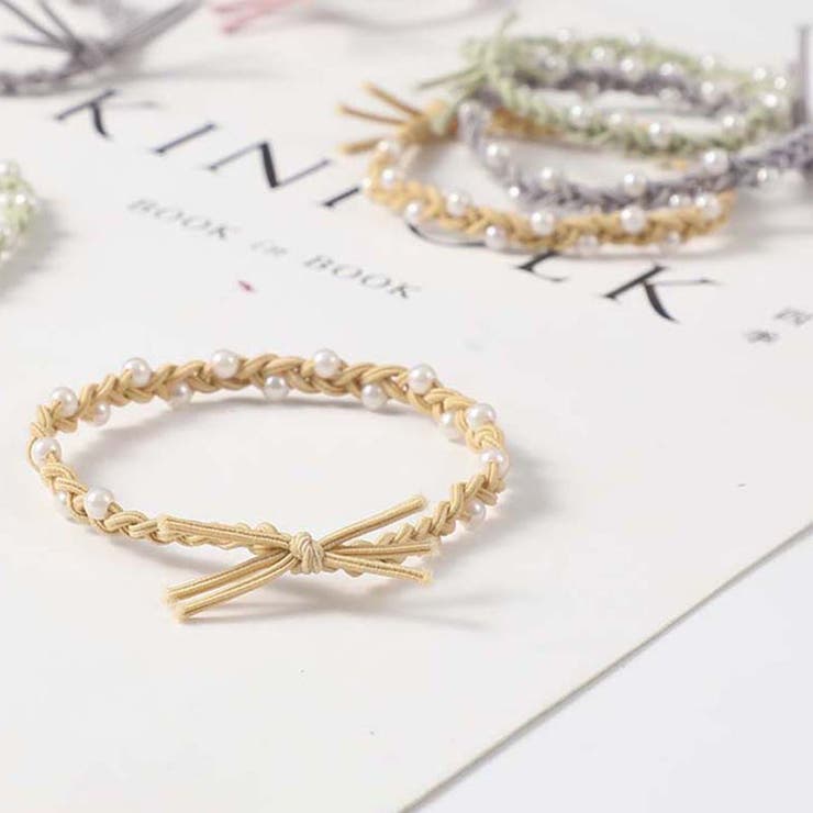 ヘアゴム パール おしゃれ | shoppinggo | 詳細画像8 