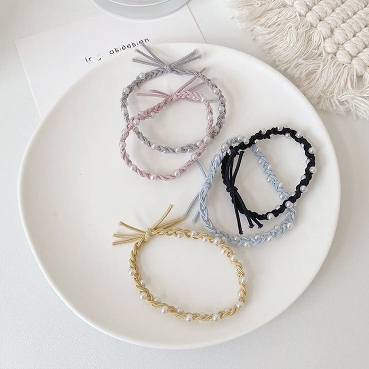 ヘアゴム パール おしゃれ | shoppinggo | 詳細画像9 