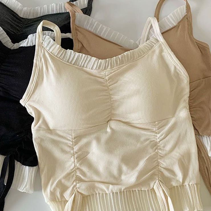 キャミソール カップ付 キャミタンクトップ | shoppinggo | 詳細画像6 