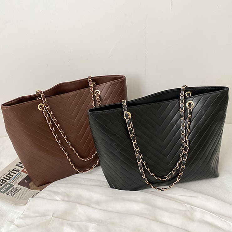 トートバッグ 大容量 チェーンバッグ | shoppinggo | 詳細画像15 