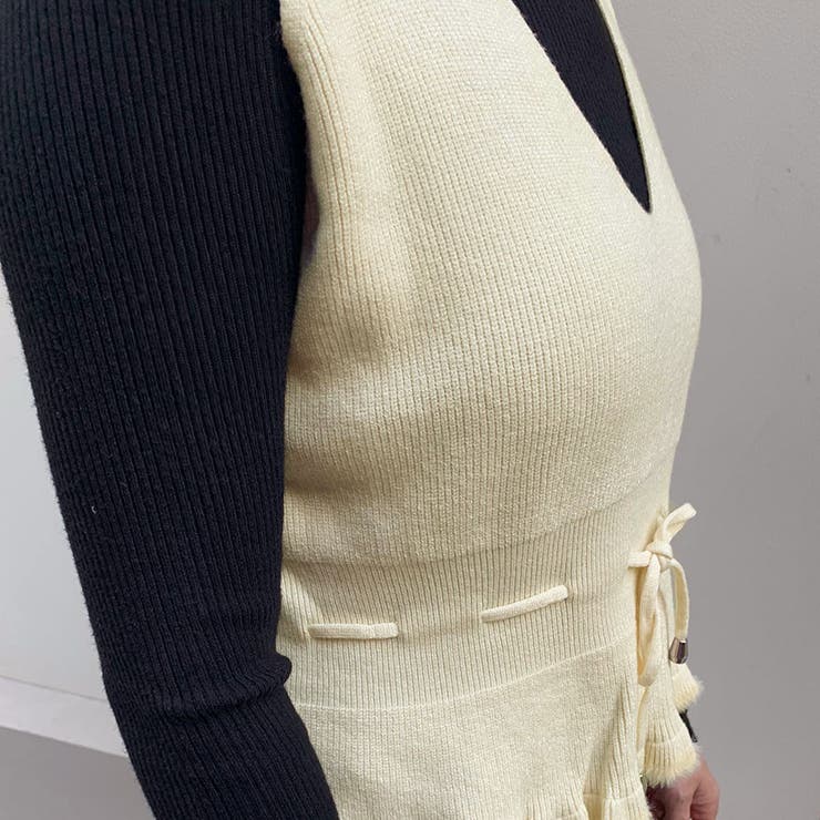 ニットベスト Vネック トップス | shoppinggo | 詳細画像6 