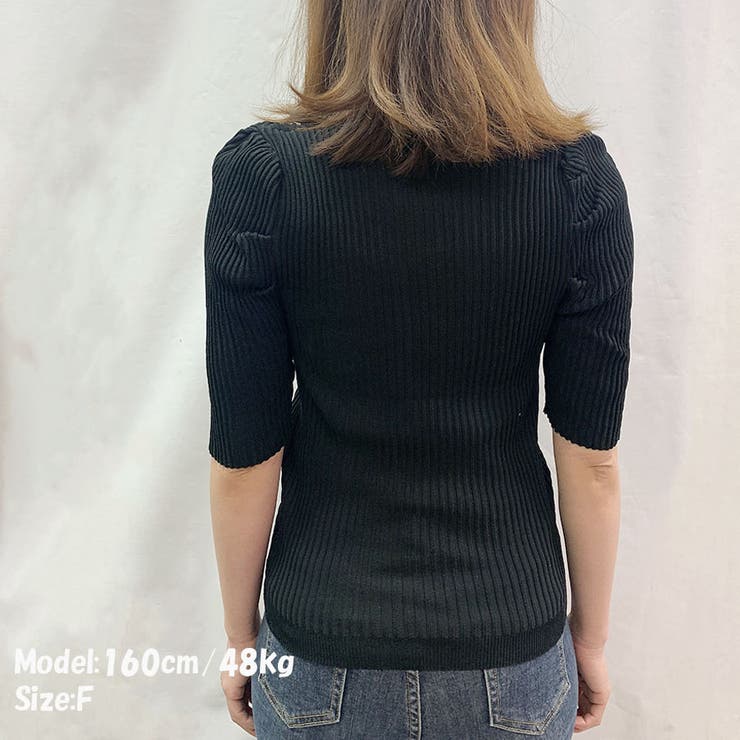 夏服 サマーニット 半袖 | shoppinggo | 詳細画像5 