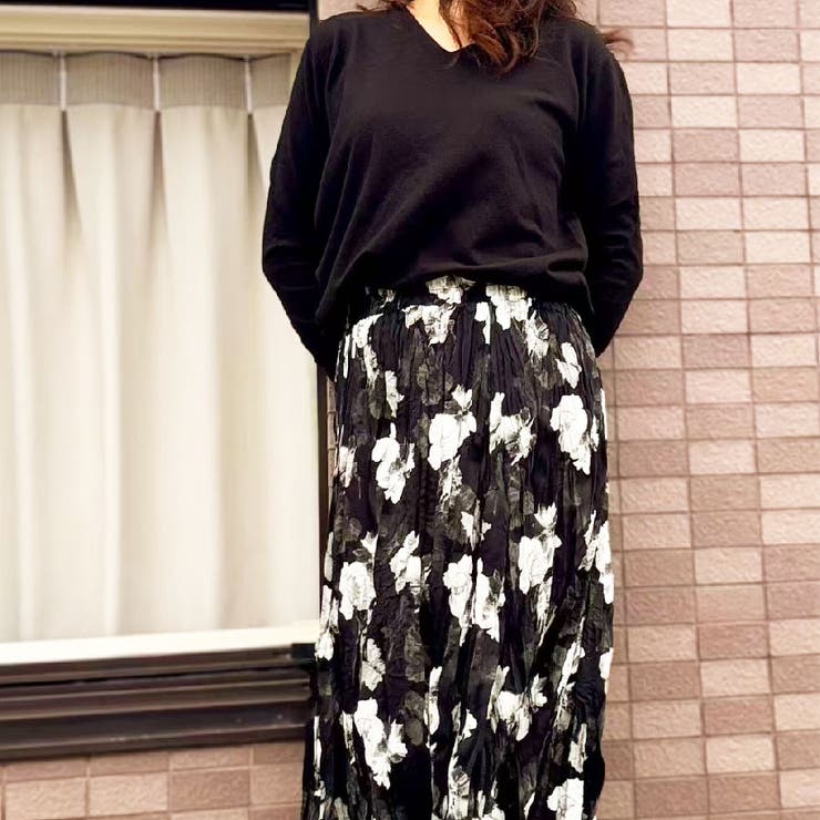 Ｖネックニットソー ニットセーター カジュアルトップス秋冬新作 | shoppinggo | 詳細画像33 