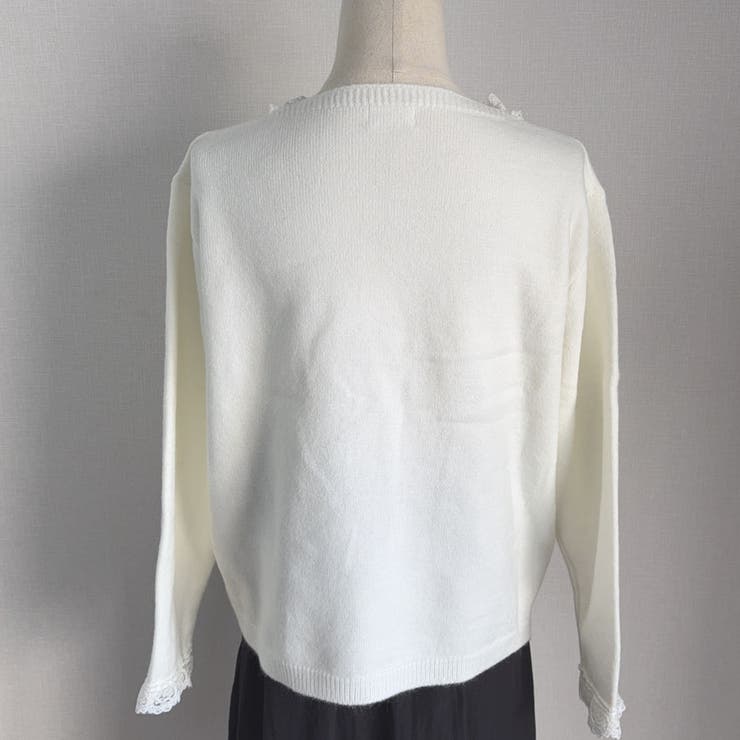 ニットトップス レース切り替え レディース | shoppinggo | 詳細画像19 