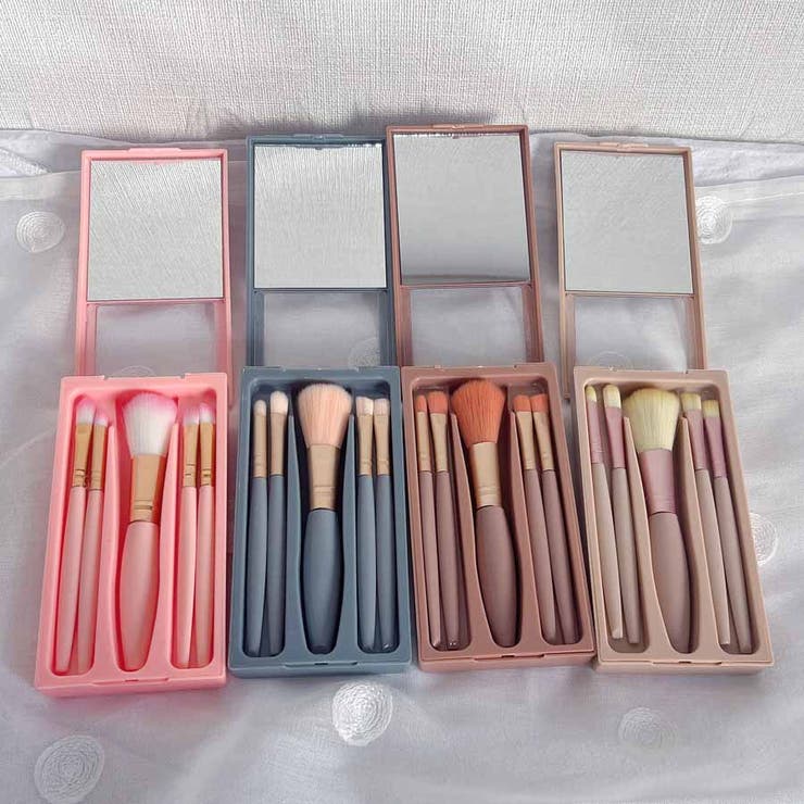 メイクブラシ5本セット ケース付き 持ち運び | shoppinggo | 詳細画像6 