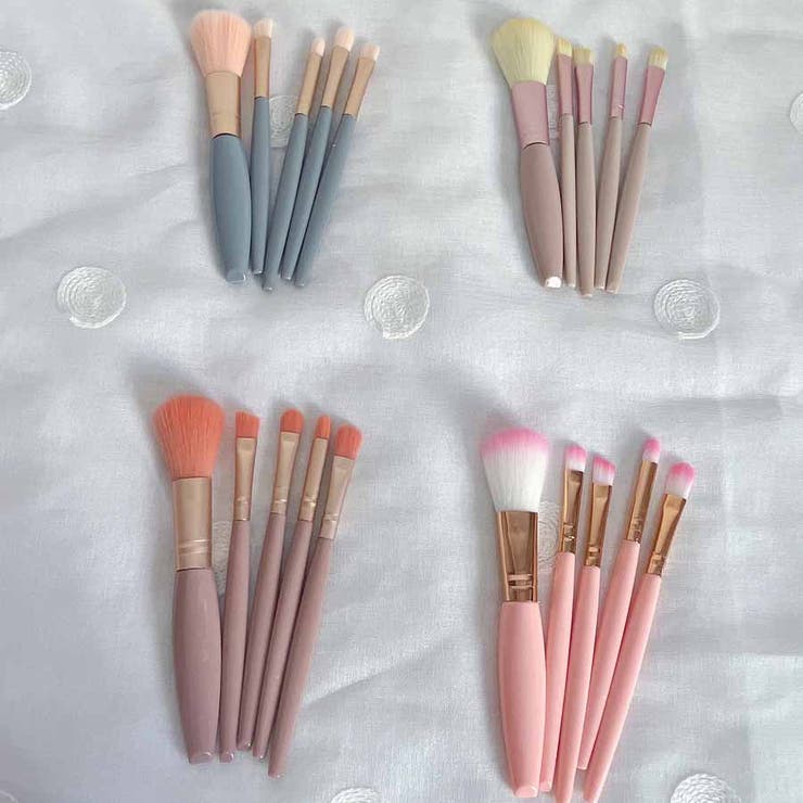 メイクブラシ5本セット ケース付き 持ち運び | shoppinggo | 詳細画像7 