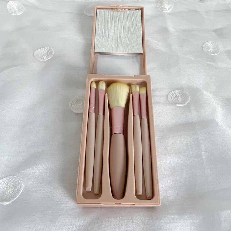 メイクブラシ5本セット ケース付き 持ち運び | shoppinggo | 詳細画像9 