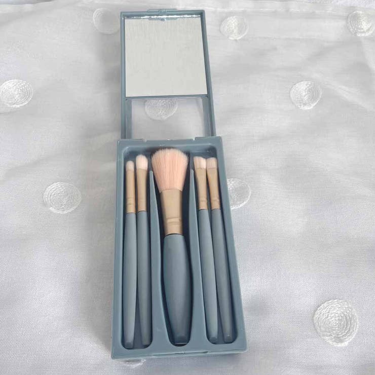 メイクブラシ5本セット ケース付き 持ち運び | shoppinggo | 詳細画像11 