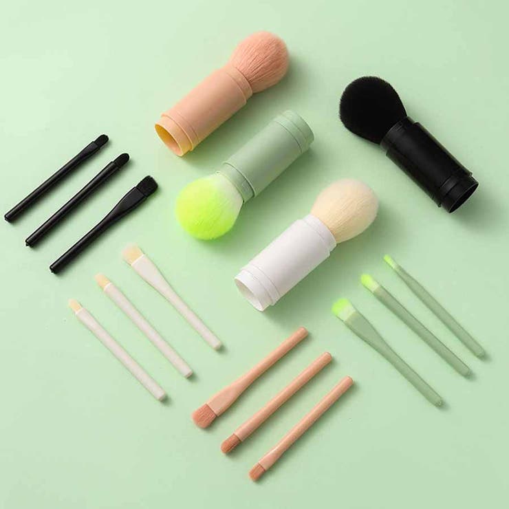 メイクブラシ4本セット4in1 持ち運び 携帯 | shoppinggo | 詳細画像6 