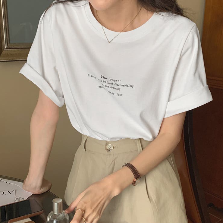 ロゴTシャツ レディース 夏服 | shoppinggo | 詳細画像2 