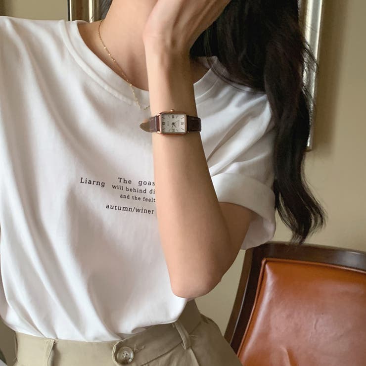 ロゴTシャツ レディース 夏服 | shoppinggo | 詳細画像5 