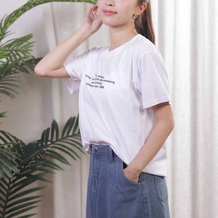 ロゴTシャツ レディース 夏服 | shoppinggo | 詳細画像21 