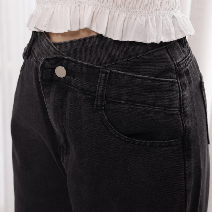 ＊韓国＊［NUROSE］SOFT TOUCH HIGH WAIST DENIM PANTS 起毛 S-L デニムパンツ レディース ハイウエストジーパン 韓国ボトムス