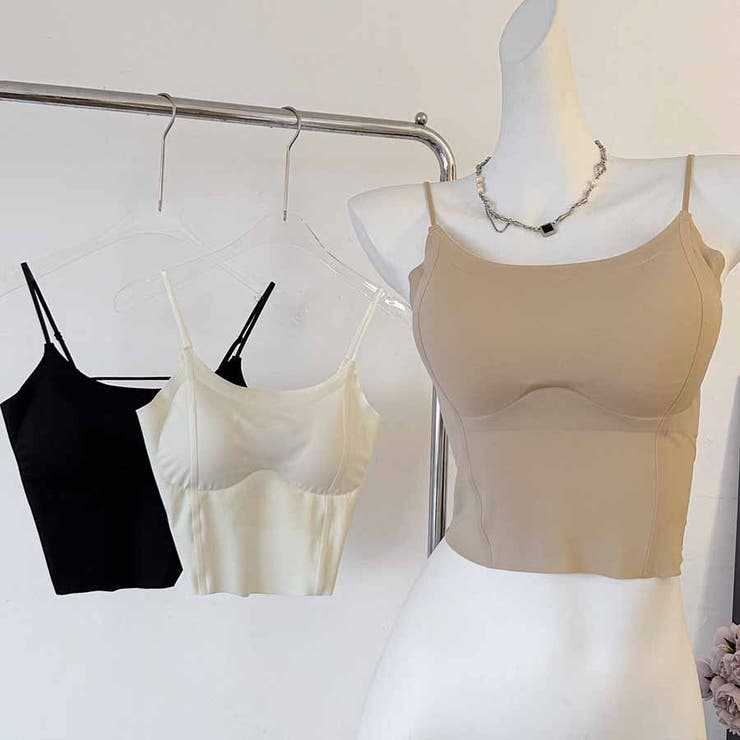 背中あき キャミソール ショート丈 | shoppinggo | 詳細画像4 