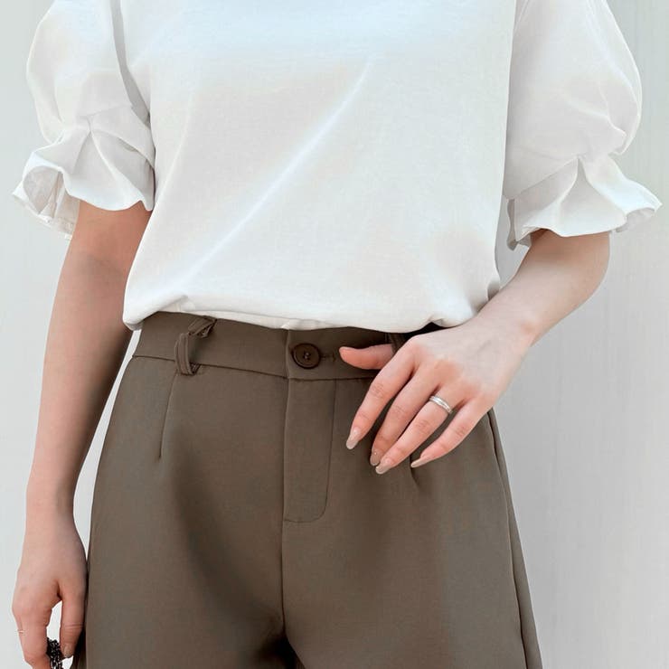 夏服Tシャツ パフスリーブトップス レディース | shoppinggo | 詳細画像6 