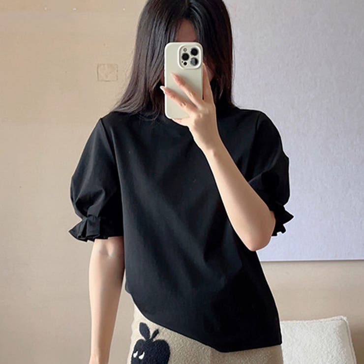夏服Tシャツ パフスリーブトップス レディース | shoppinggo | 詳細画像21 