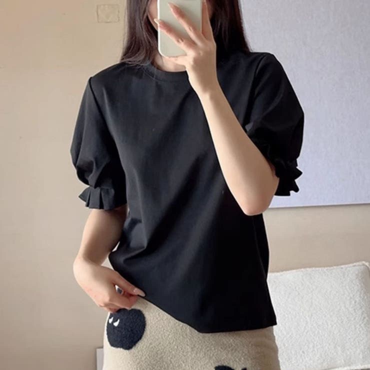 夏服Tシャツ パフスリーブトップス レディース | shoppinggo | 詳細画像22 