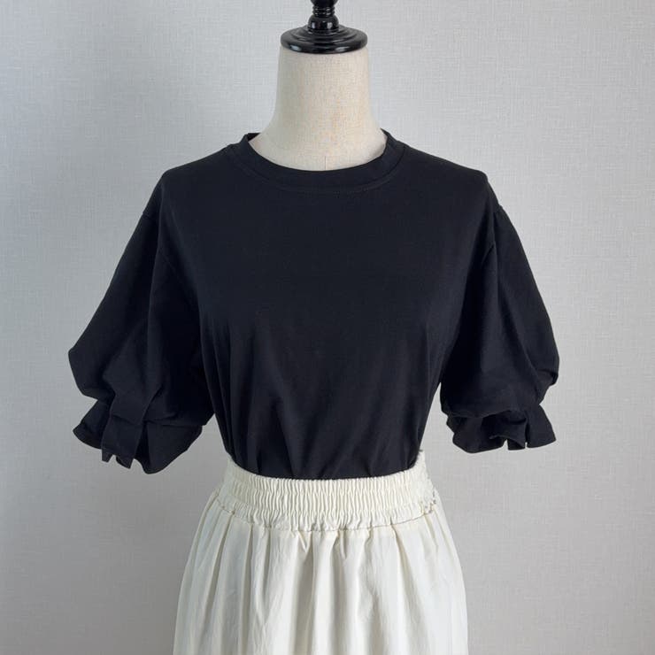 夏服Tシャツ パフスリーブトップス レディース | shoppinggo | 詳細画像38 