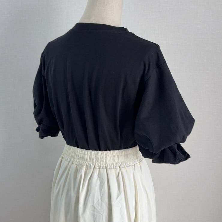 夏服Tシャツ パフスリーブトップス レディース | shoppinggo | 詳細画像40 