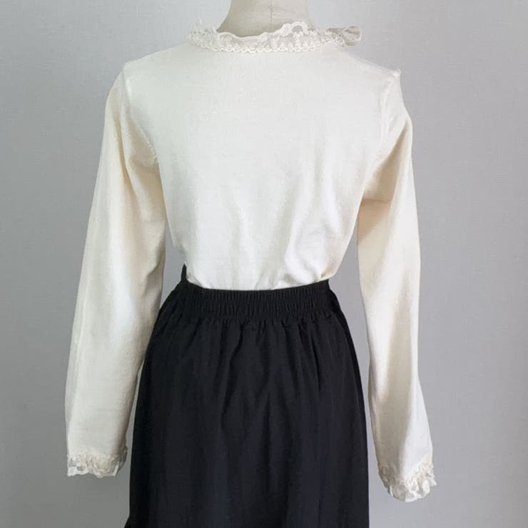 ニットトップス レース切り替え レディース | shoppinggo | 詳細画像23 