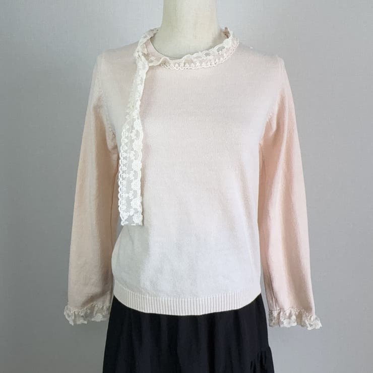 ニットトップス レース切り替え レディース | shoppinggo | 詳細画像27 