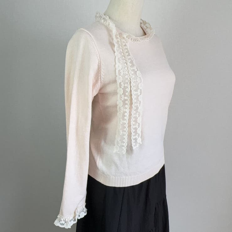 ニットトップス レース切り替え レディース | shoppinggo | 詳細画像28 