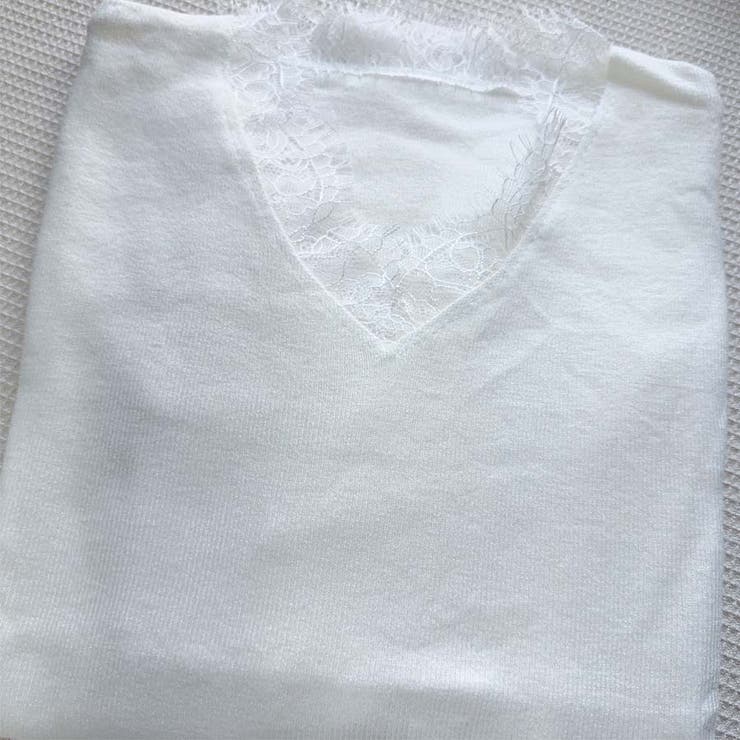 ニットセーター レース切り替え ニットソーレディース | shoppinggo | 詳細画像28 